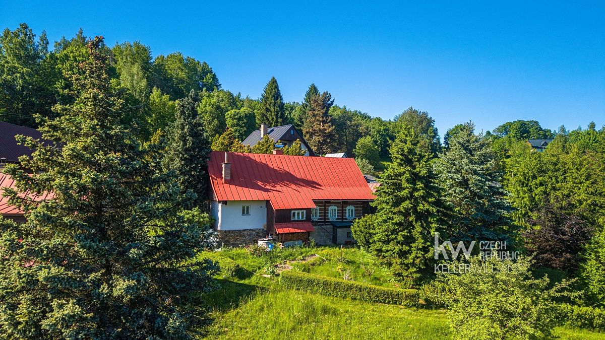 Prodej chalupy 106 m², pozemek 3389 m²